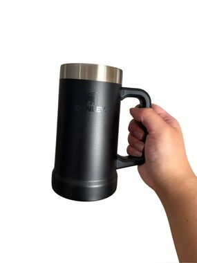 Stanley Black Stainless Steel Beer Stein